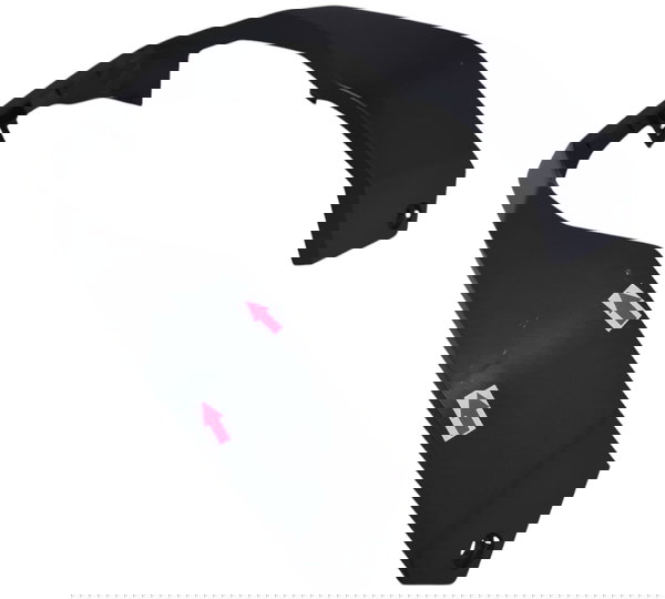 Carenagem Guarnição Interna Sup Honda Adv 150 Avaria 53069 Preto