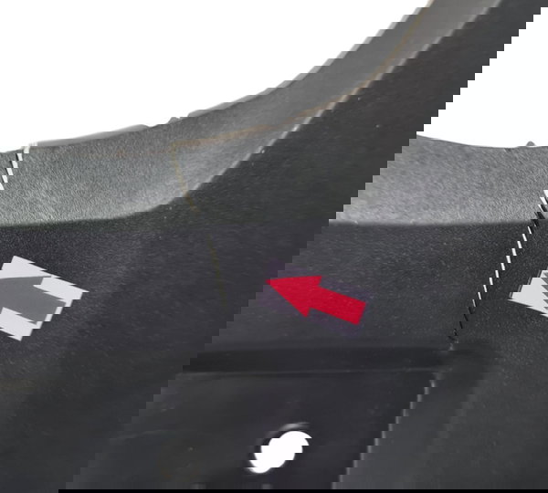 Carenagem Superior Central Honda Elite 125 2025 Avaria 53103 Preto