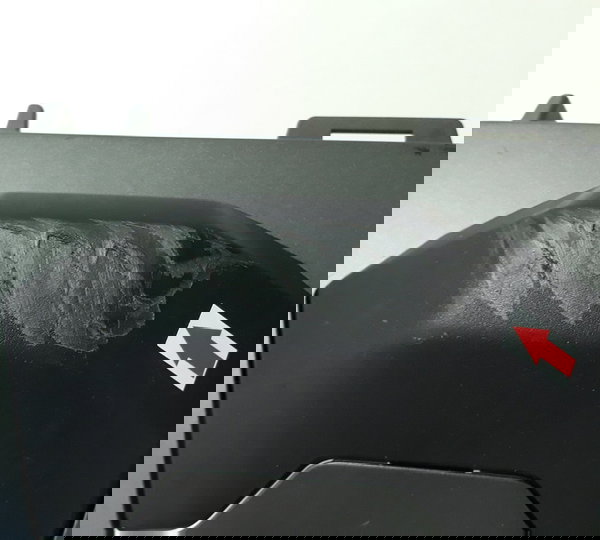 Carenagem Lateral Motor Honda Goldwing L/e Orig Ralada 53037 Cinza-escuro