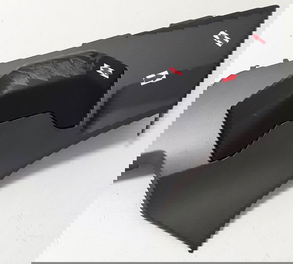 Carenagem Lateral Motor Honda Goldwing L/e Orig Ralada 53037 Cinza-escuro