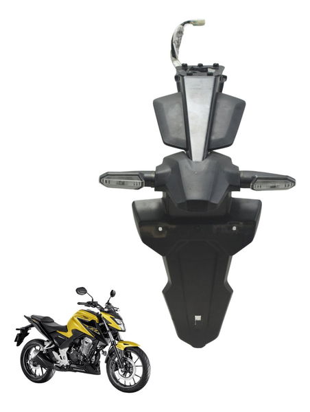 Suporte Placa C/ Pisca Honda Cb 300f Twister 23-24 Original