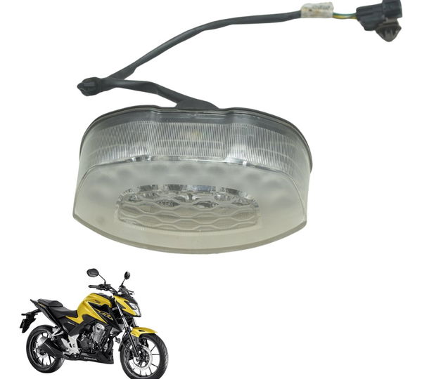 Lanterna Traseira C/ Avaria Honda Cb 300f Twister 23-24 Orig Ambos Lados Branco