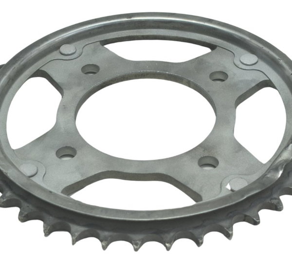 Coroa 40 Dentes C/ Detalhes Honda Cb 300f Twister 23-24 Orig Cinza