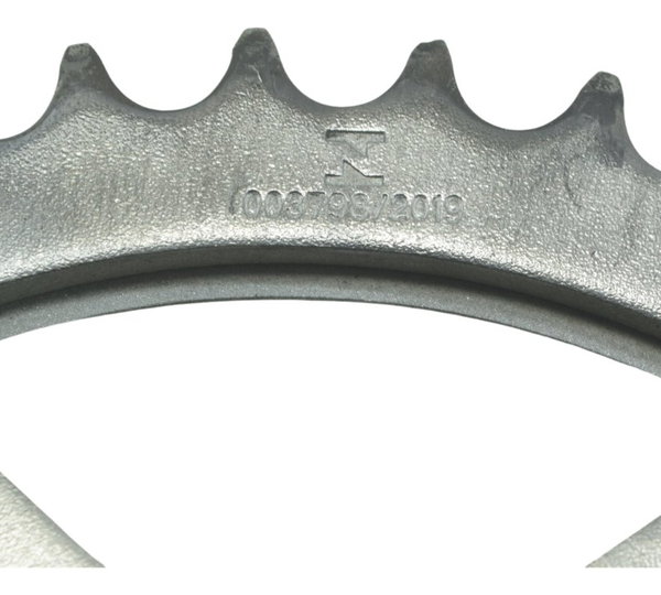 Coroa 40 Dentes C/ Detalhes Honda Cb 300f Twister 23-24 Orig Cinza