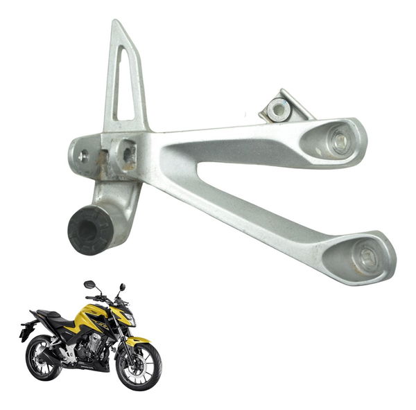 Suporte Pedaleira Tras Dir Honda Cb 300f Twister 23-24 Orig
