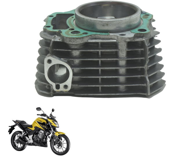 Cilindro Pistão E Anéis Honda Cb 300f Twister 23-24 Original