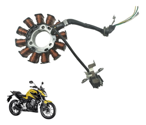Estator C/ Avaria Honda Cb 300f Twister 23-24 Original