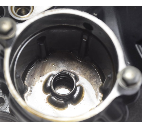 Tampa Direita Embreagem Honda Cb 300f Twister 23-24 Original Preto