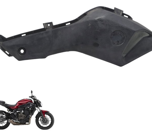 Entrada Ar Esquerda C/ Detalhes Yamaha Mt 07 15-18 Original