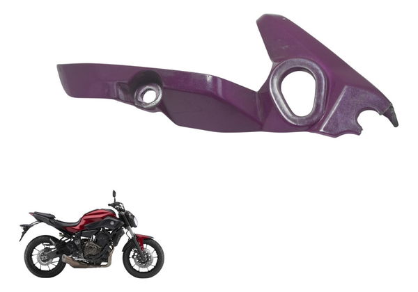 Carenagem Bananinha Esq C/ Avaria Yamaha Mt 07 15-18 Orig