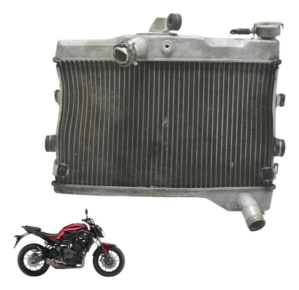 Radiador C/ Avaria Yamaha Mt 07 15-18 Original