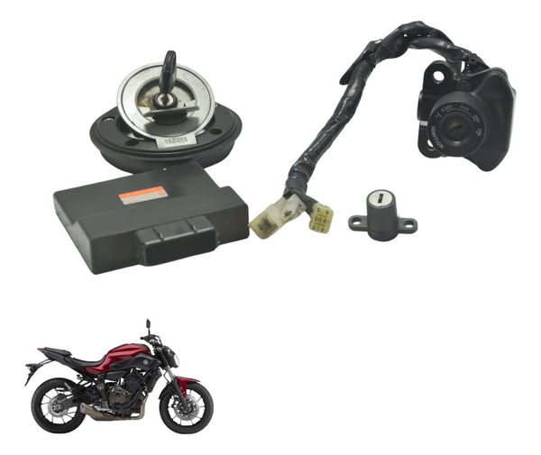 Kit Chave Ignição Modulo Code Yamaha Mt 07 15-18 Original