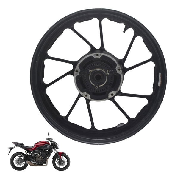 Roda Traseira C/ Roda Fônica Yamaha Mt 07 15-18 Original