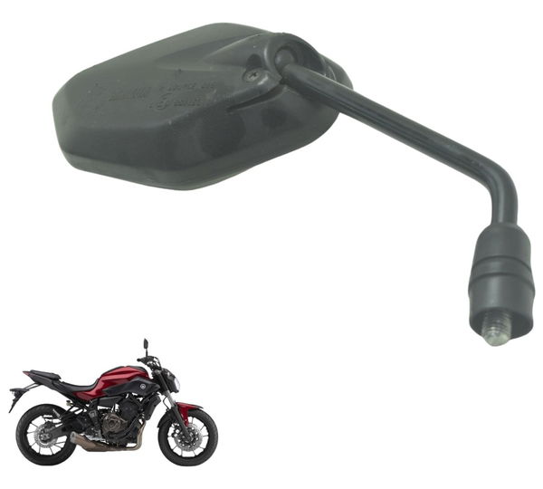 Espelho Retrovisor Dir C/ Detalhes Yamaha Mt 07 15-18 Orig