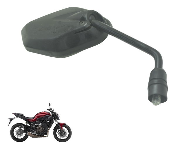 Espelho Retrovisor Dir C/ Detalhes Yamaha Mt 07 15-18 Orig