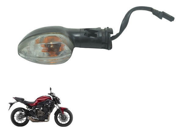 Pisca Dianteiro Direito C/ Avaria Yamaha Mt 07 15-18 Orig