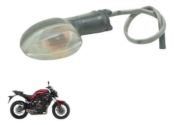 Pisca Dianteiro Direito C/ Avaria Yamaha Mt 07 15-18 Orig