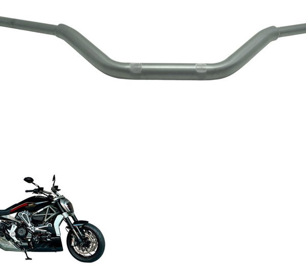 Guidão Ducati X Diavel 1260 21-23 Original Cinza