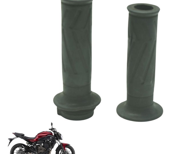 Par Manoplas Yamaha Mt 07 15-18 Original Preto