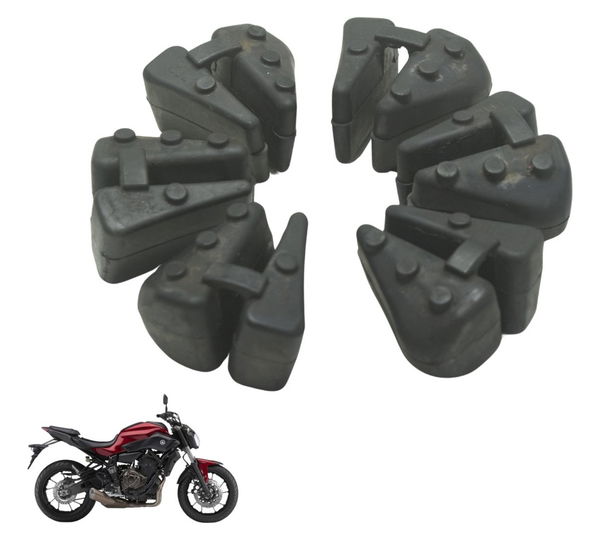 Coxim Cubo Coroa Yamaha Mt 07 15-18 Original