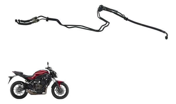 Flexível Freio Dianteiro Abs Yamaha Mt 07 15-18 Original