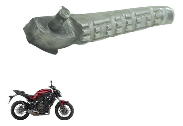 Pedaleira Traseira Dir C/ Detalhes Yamaha Mt 07 15-18 Orig
