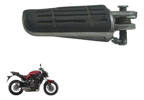Pedaleira Dianteira Esq C/ Detalhes Yamaha Mt 07 15-18 Orig