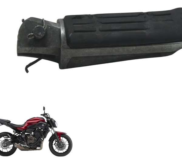 Pedaleira Dianteira Esq C/ Detalhes Yamaha Mt 07 15-18 Orig