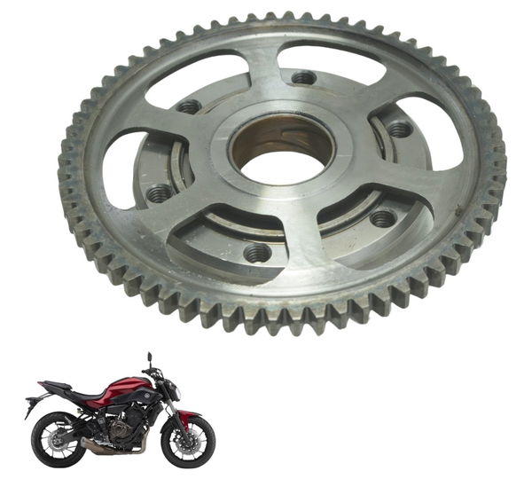 Placa Partida Yamaha Mt 07 15-18 Original