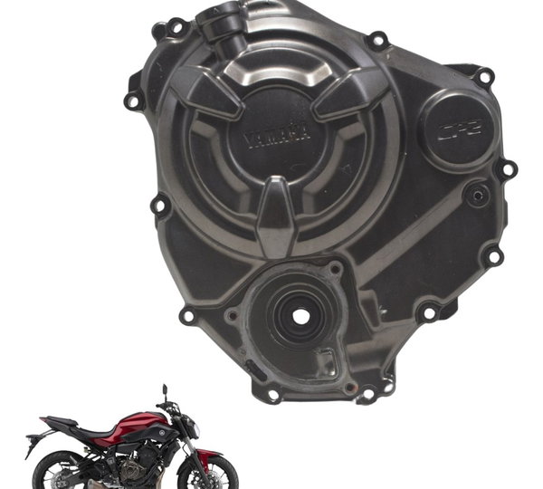 Tampa Embreagem Yamaha Mt 07 15-18 Original Preto