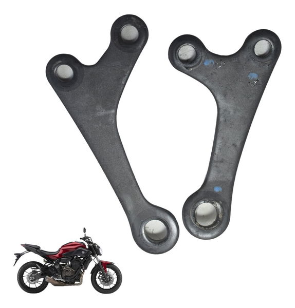 Par Suporte Motor Yamaha Mt 07 15-18 Original