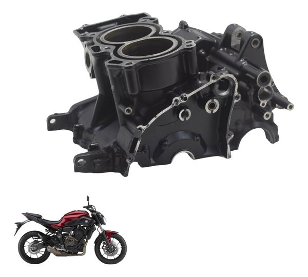 Carcaça Superior Bloco Motor Yamaha Mt 07 15-18 Original