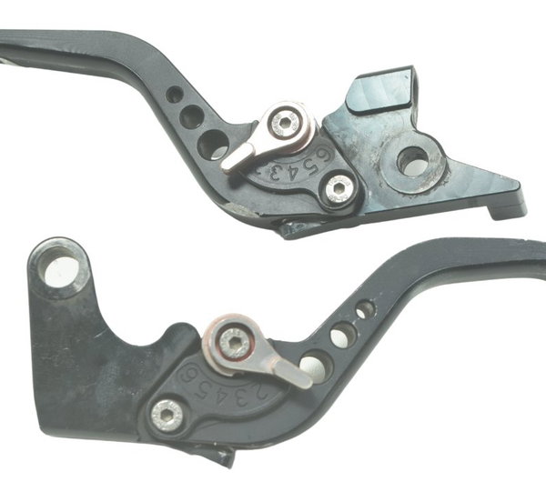 Par Manete C/ Detalhes Esportivo Yamaha Mt 07 15-18 Preto