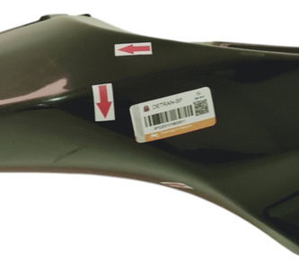 Carenagem Rabeta Dir Kawasaki Ninja 250 Orig Descrição 52618 Preto