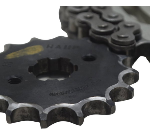 Kit Relação Honda Xre 190 19-24 Original Cinza