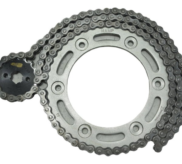 Kit Relação Honda Xre 190 19-24 Original Cinza