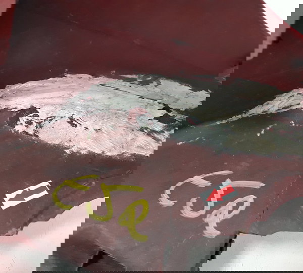 Carenagem Lateral Superior Cbr 600f 12/14 L/e Quebrada 52207 Vermelho