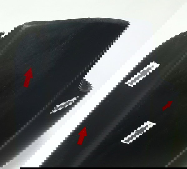 Paralama Corta Neve Traseiro Bmw R1150 Gs 02 Detalhe 52327