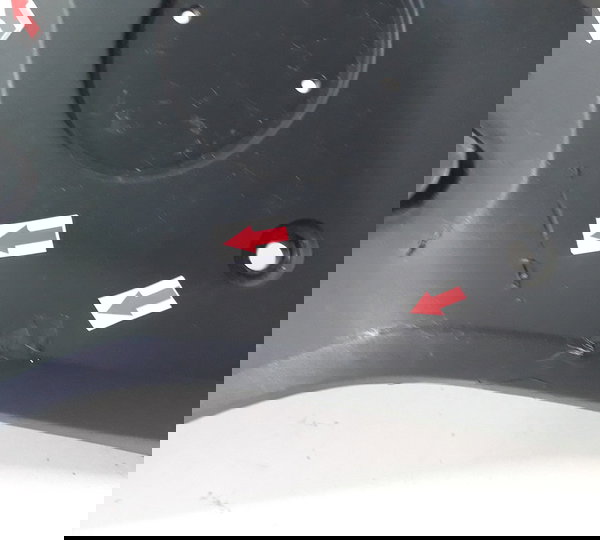 Carenagem Lateral Bmw R1250 Gs L/e Orig Quebrada 52391 Preto