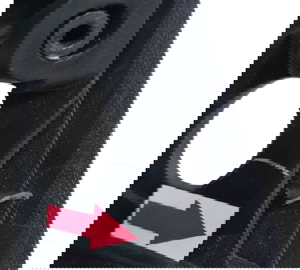 Carenagem Frontal Guidão Honda Elite 125 18/23 Orig 52032 Preto