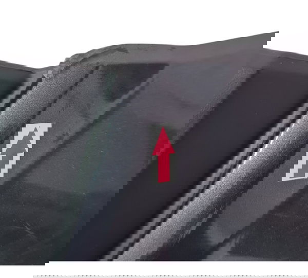 Carenagem Frontal Guidão Honda Elite 125 18/23 Orig 52032 Preto