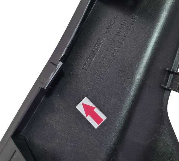 Carenagem Inferior Assoalho Adv 150 20/24 L/d Orig 52047 Preto