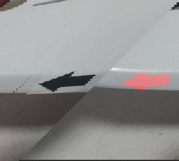 Carenagem Alça Honda Pcx 160 23/24 Orig Detalhe 51956 Branco