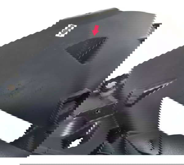 Carenagem Guidão Honda Elite 125 2025 Orig Descrição 51585 Preto