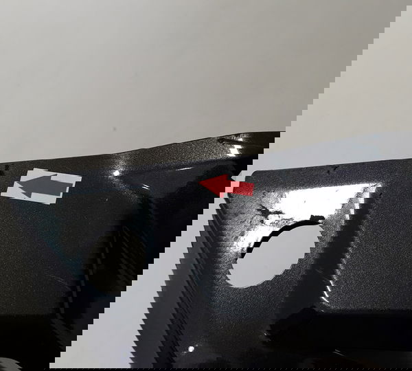 Carenagem Frontal Guidao Honda Elite 125 18/23 Orig 51550 Preto