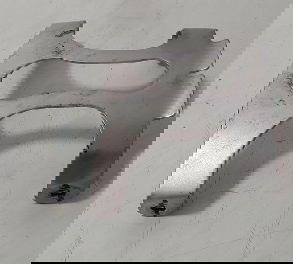 Suporte Paralama Dianteiro Cg 160 16/23 Orig 51729 Prateado