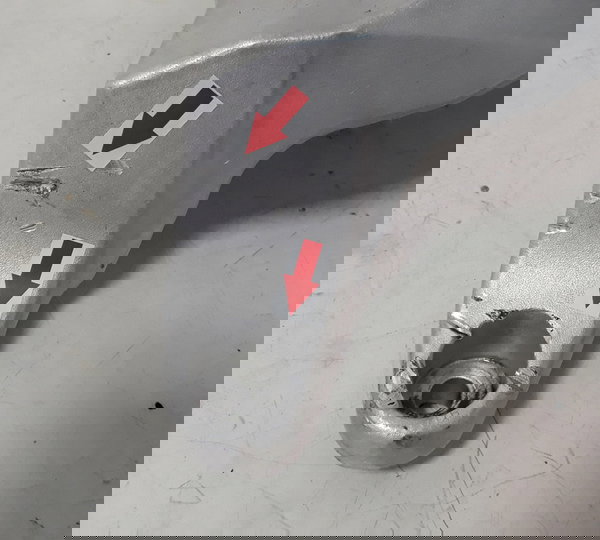 Bacalhau Dianteiro Honda Cg 160 16/23 L/e Ori Trincado 51765