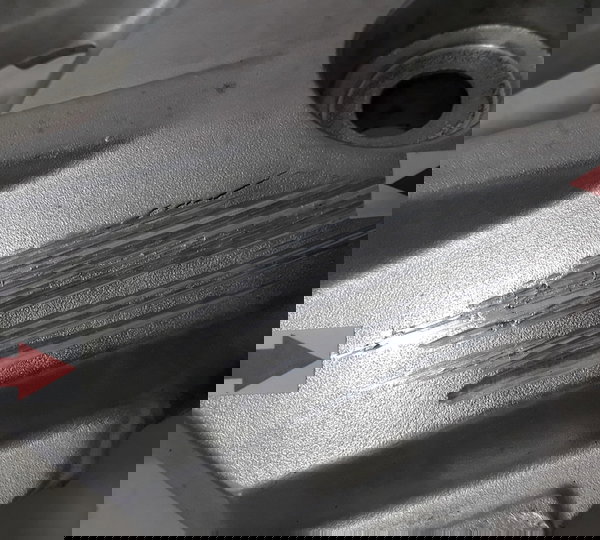 Bacalhau Dianteiro Honda Cg 160 16/23 L/e Ori Trincado 51765