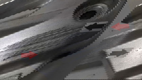 Bacalhau Dianteiro Honda Cg 160 16/23 L/e Ori Trincado 51765