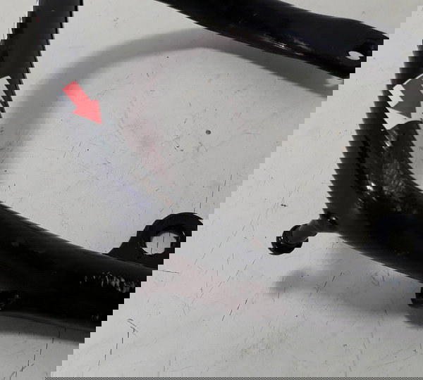 Alça Traseira Honda Cg 160 Fan Start 16/22 Ori Detalhe 51766 Preto